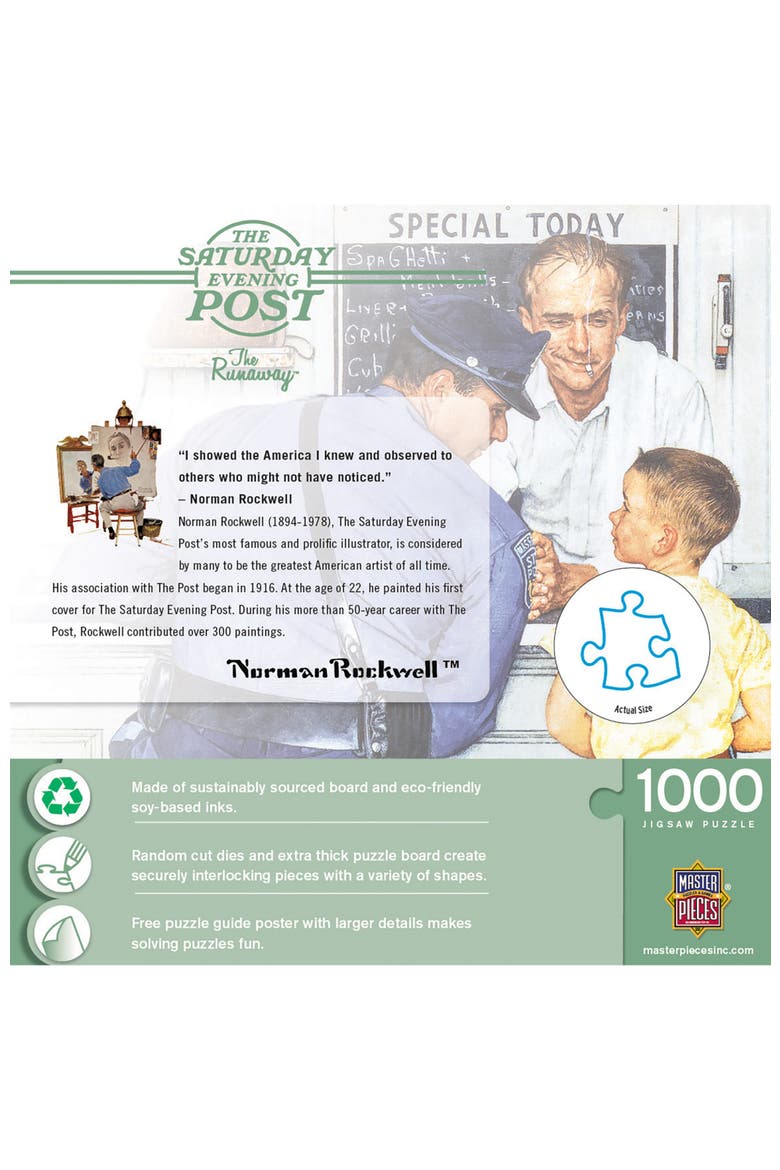 The Runaway 1000 Piece Jigsaw Puzzle, Alternate, color, Multicolor