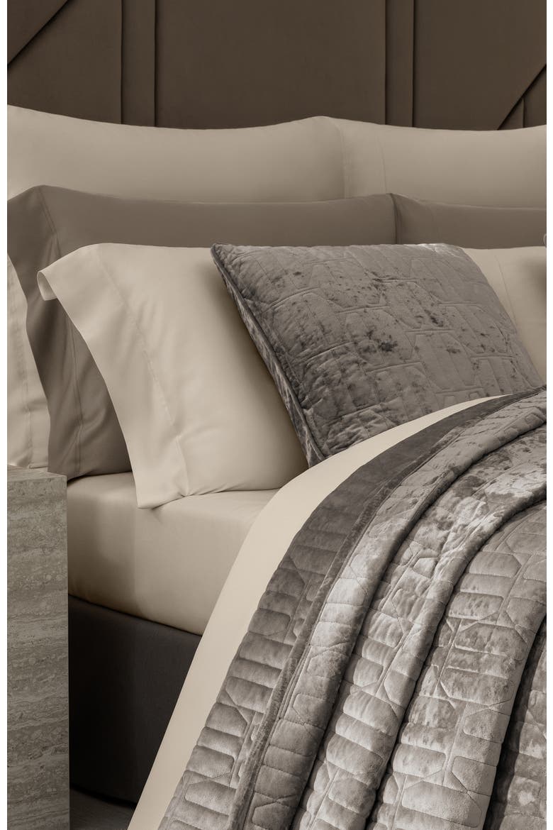 Arnas Bedcover, Alternate, color, Grey