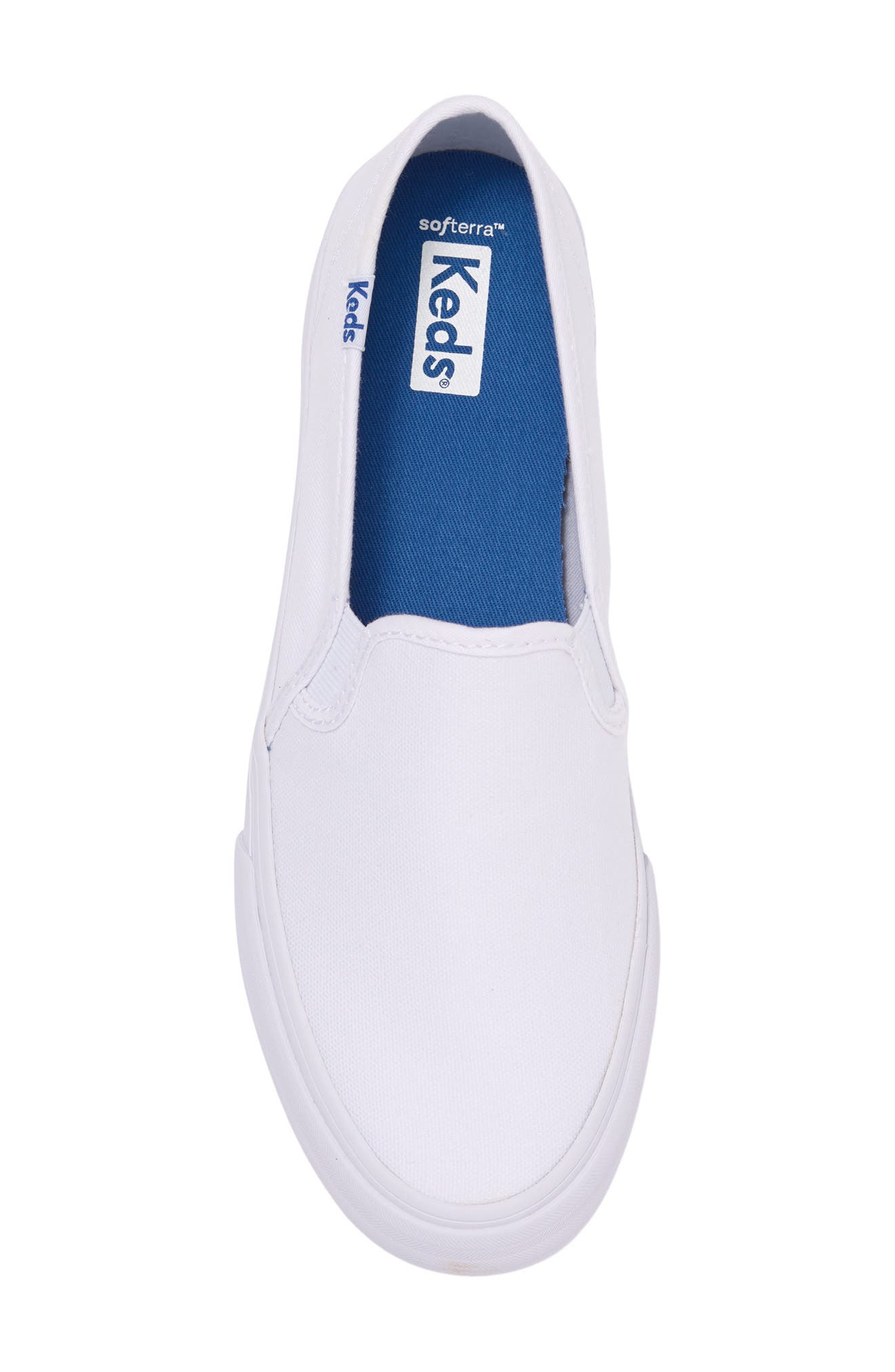 Keds<sup>®</sup> Keds Double Decker Canvas Slip-On Sneaker, Alternate, color, 