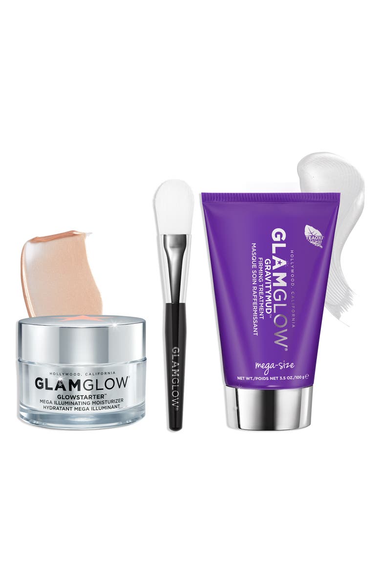 GLAMGLOW<sup>®</sup> Glow Game Strong Mega-Size GRAVITYMUD<sup>™</sup> Mask Set, Alternate, color, 