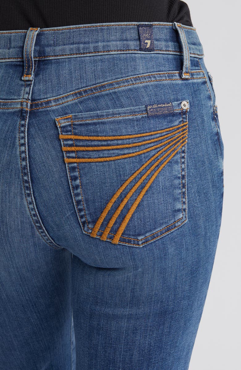 7 For All Mankind Dojo Tailorless Wide Leg Trouser Jeans, Alternate, color, 