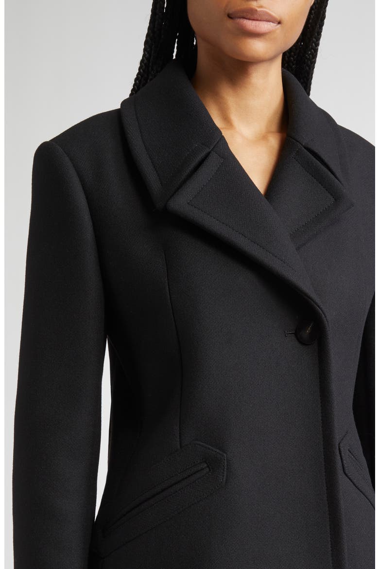 Jesse Virgin Wool Blend Jacket, Alternate, color, BLACK