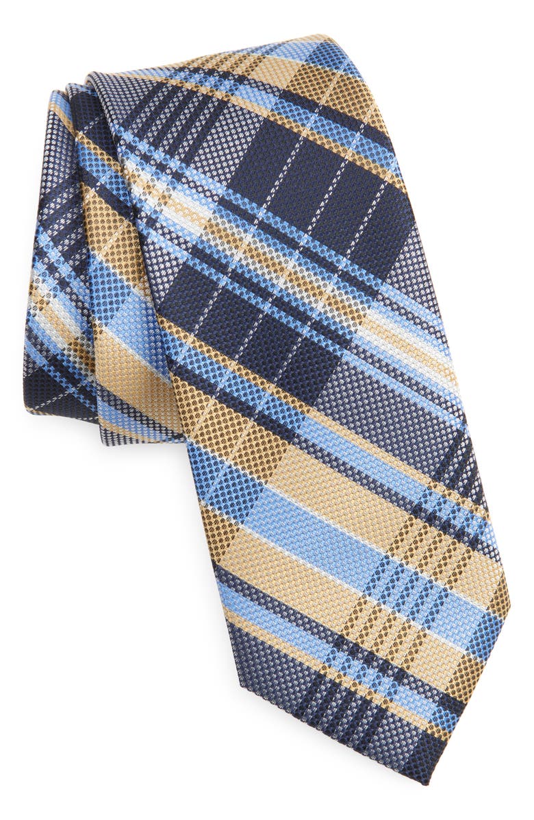 Ben Sherman Classic Plaid Tie, Main, color,