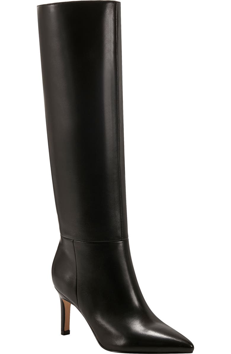 Marc Fisher LTD Georgiey Pointed Toe Knee High Boot, Main, color,