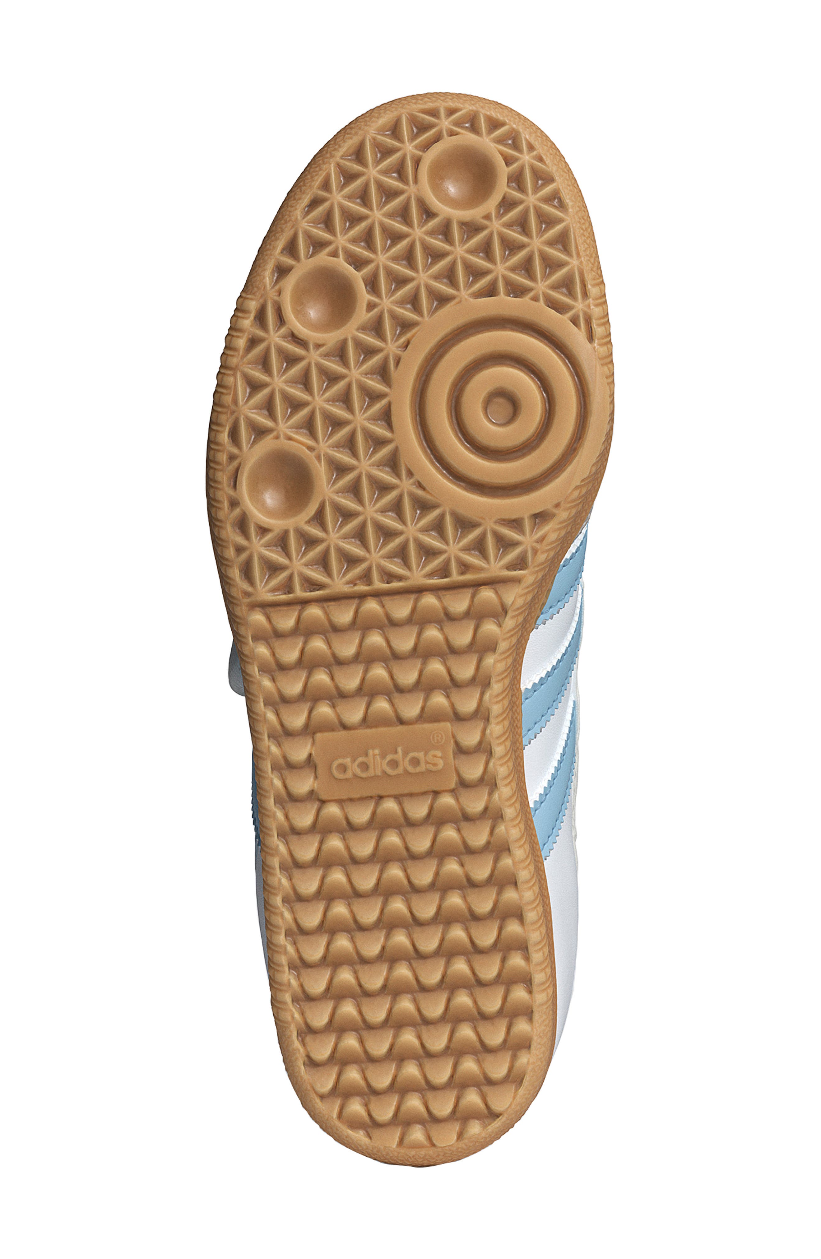Kids' Samba Jane Sneaker, Alternate, color, WHITE/ CLEAR SKY/ GUM