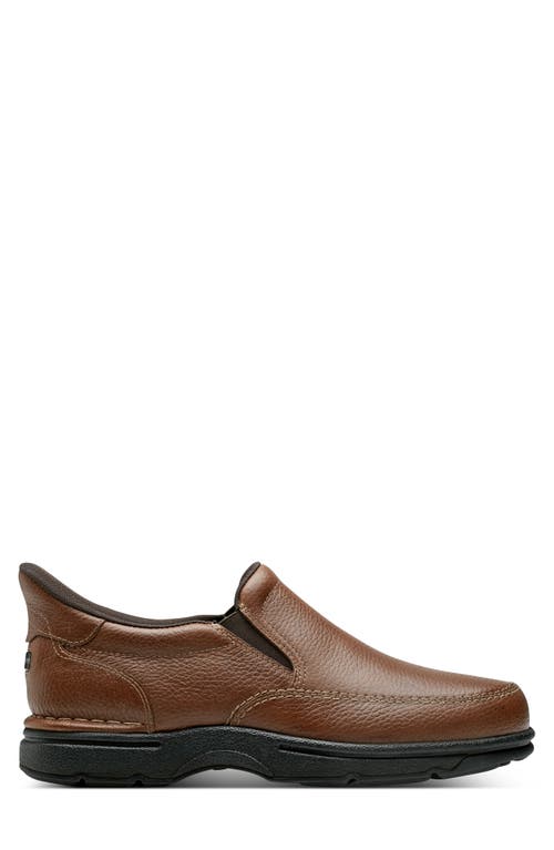 Rockport Ellworth Slip-on Shoe In Dark Brown