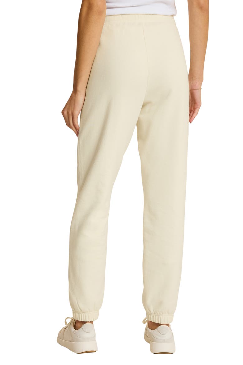 Marina Del Mar Cotton Joggers, Alternate, color, COCONUT