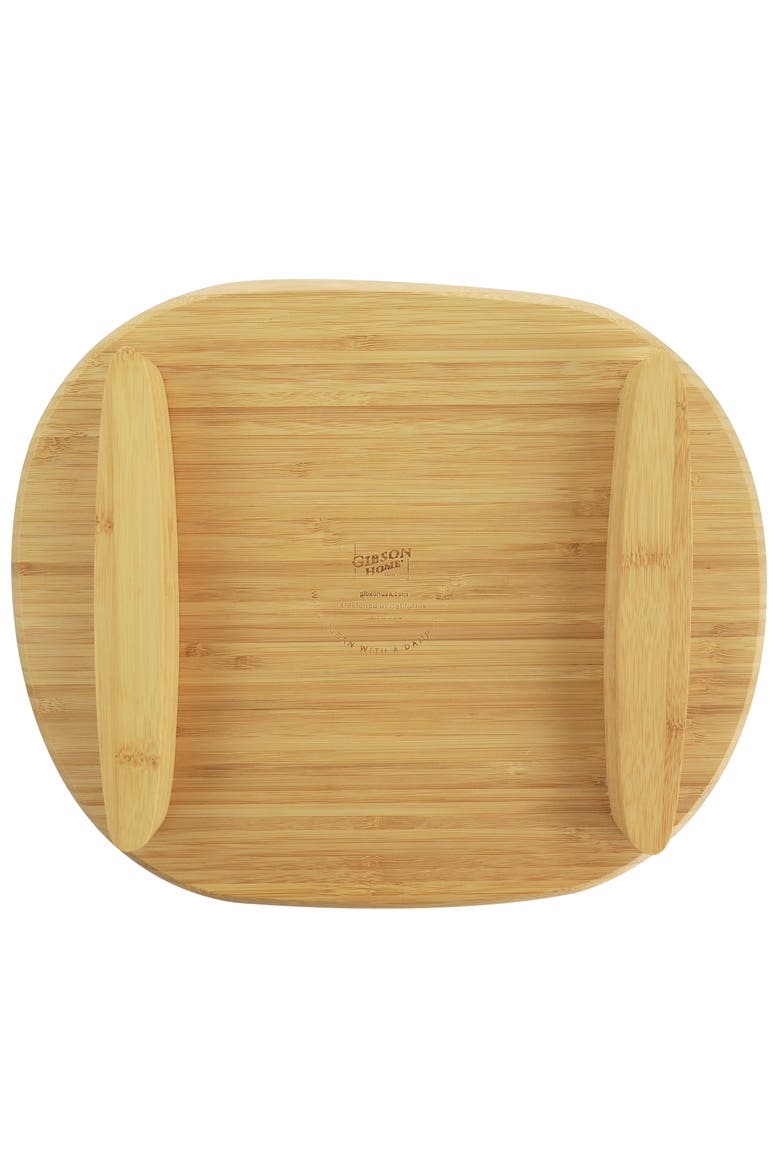13.5 Inch Sadler Wooden Serving Tray, Alternate, color, Light Brown