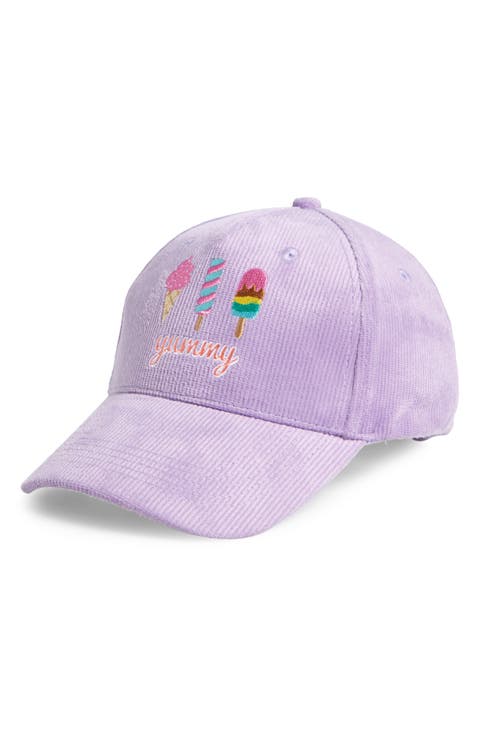 Kids' Corduroy Adjustable Baseball Cap (Little Kid)