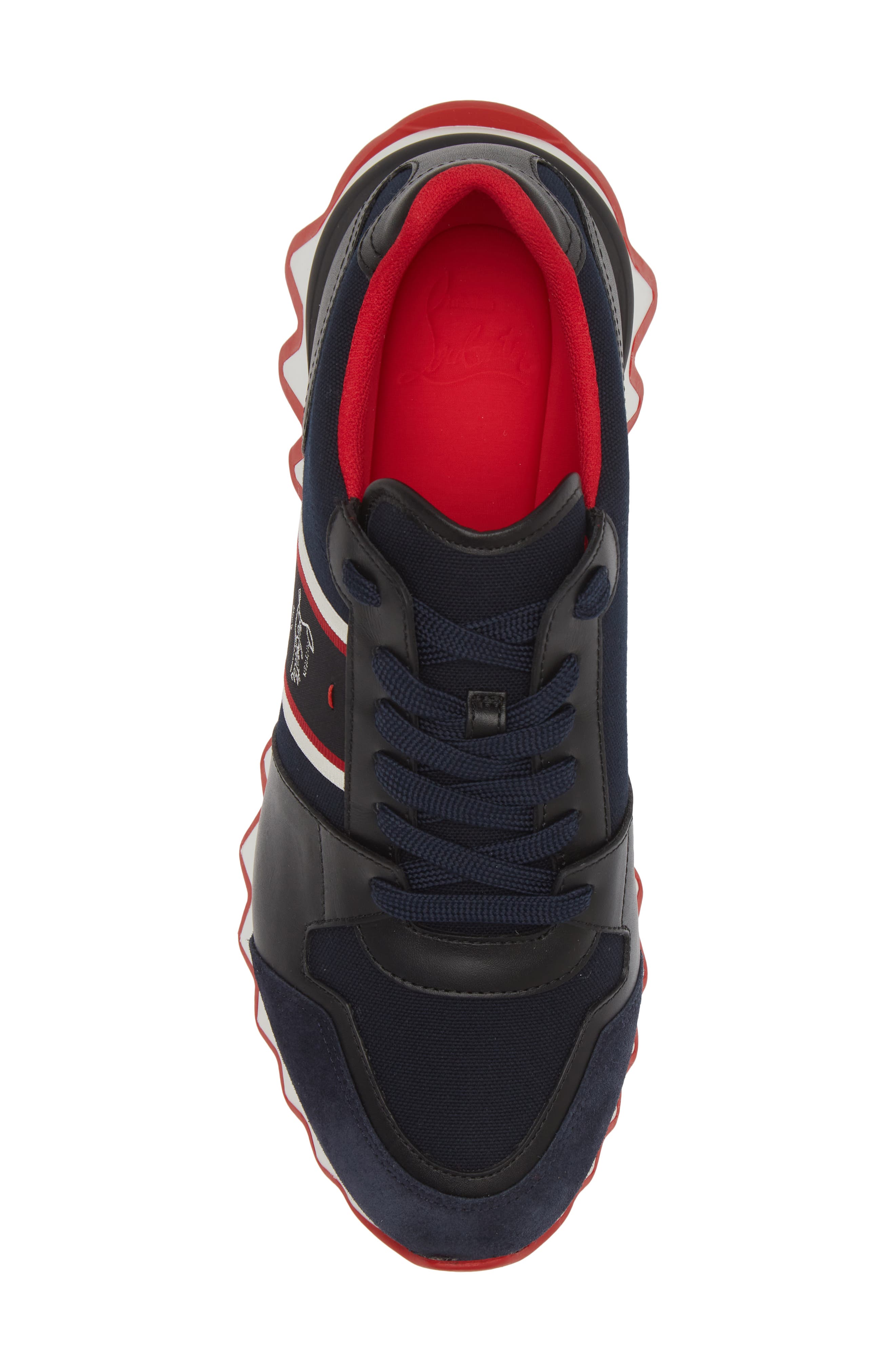 Christian Louboutin Nastroshark Low Top Sneaker, Alternate, color, 