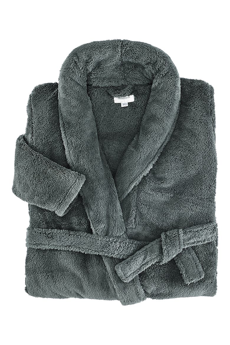 x Modernist Weighted Collar Robe, Alternate, color, GREY