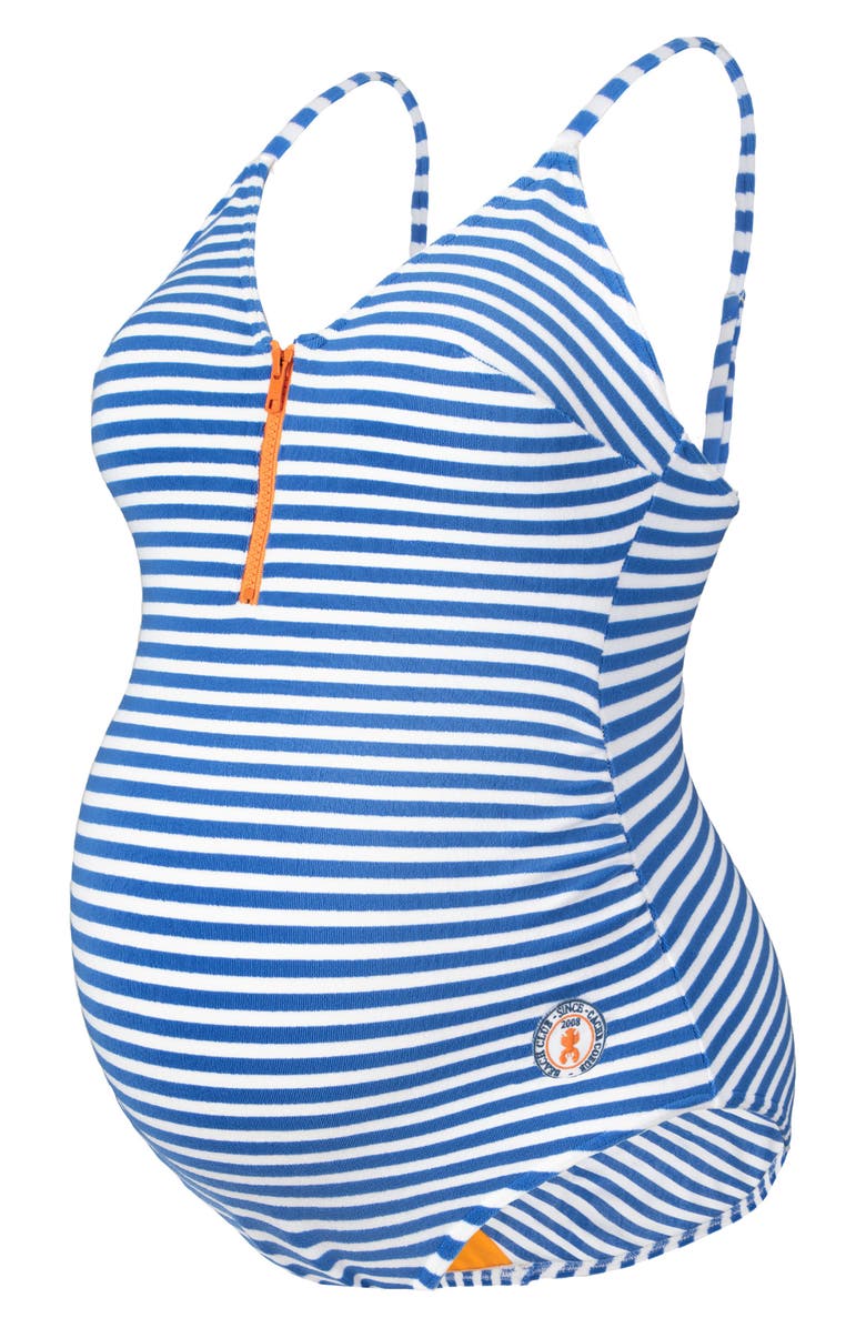 Cache Coeur Belle Maternity/Nursing One-Piece Swimsuit, Alternate, color,