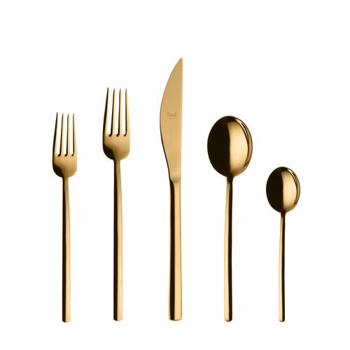 Mepra Due Flatware Set In Gold