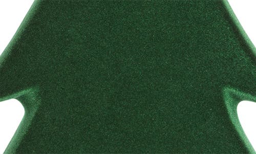 Zodax Kazuko Flocked Tree Figurine In Green