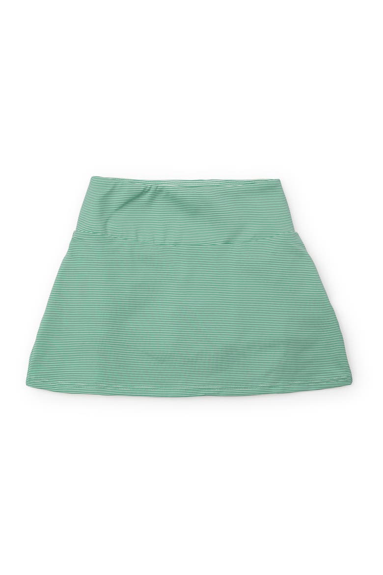 Margot Girls' Performance Skirt, Main, color, Green Stripes