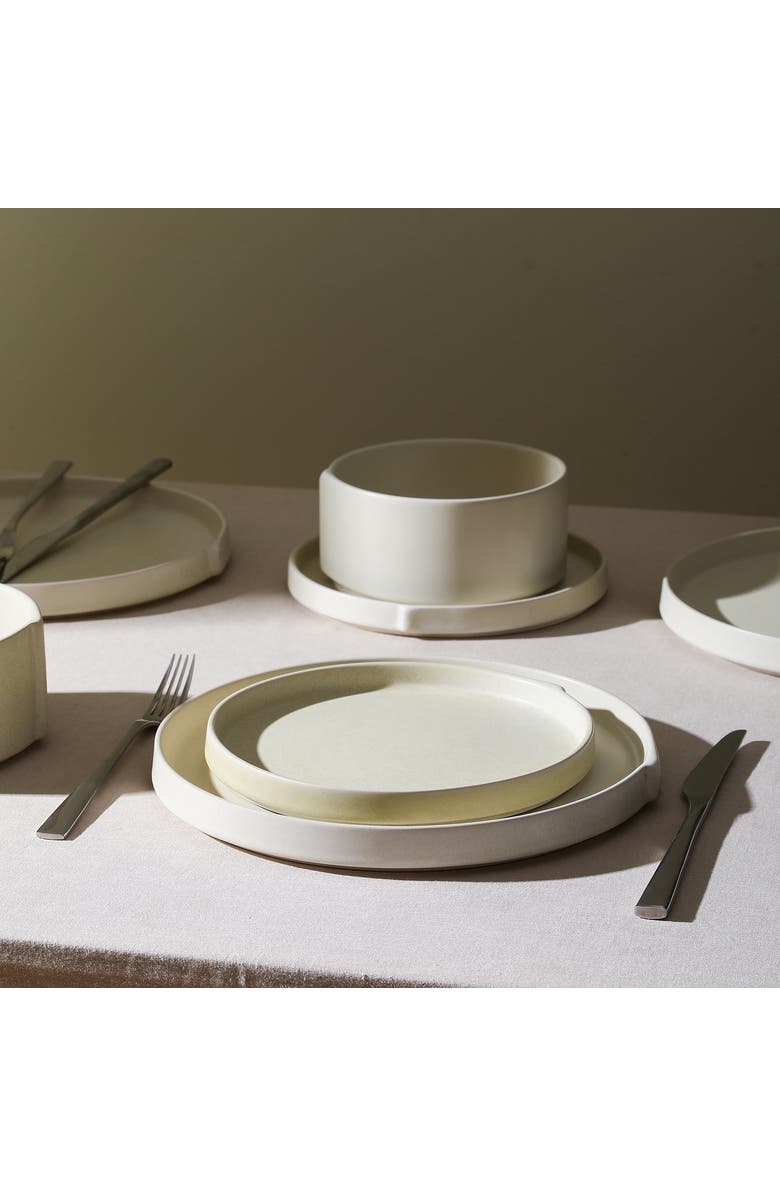Stone Lain Bao Stoneware 24-Piece Dinnerware Set, Alternate, color, Beige