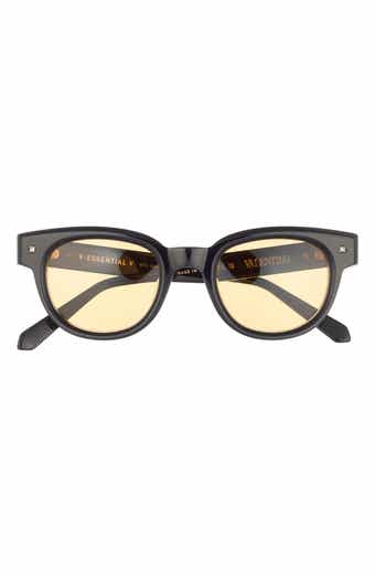 Gender Inclusive V-Essential 48mm Small Round Sunglasses