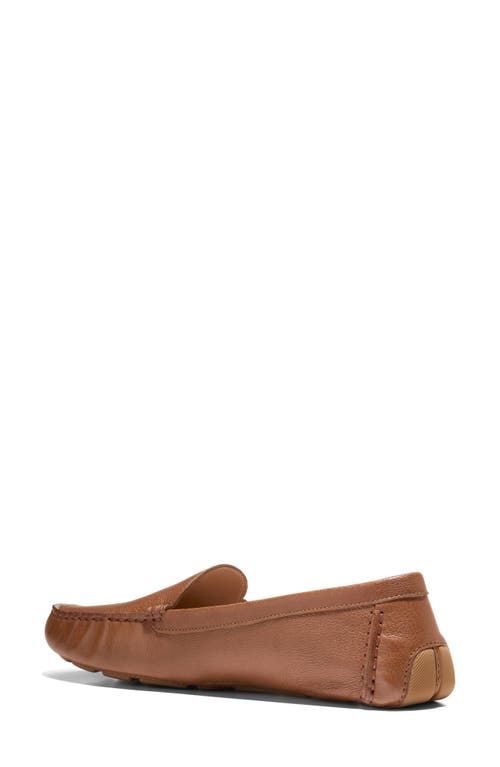 Cole Haan Evalina Driver In British Tan Leather