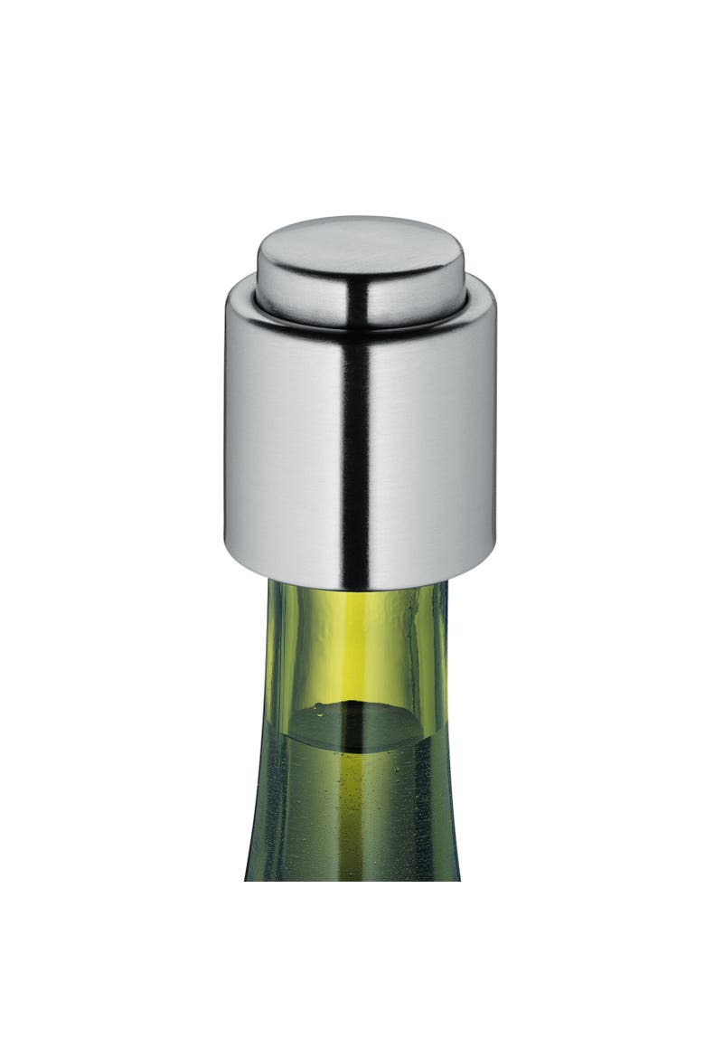 18/10 Stainless Steel Wine Sealer, Main, color, Silver