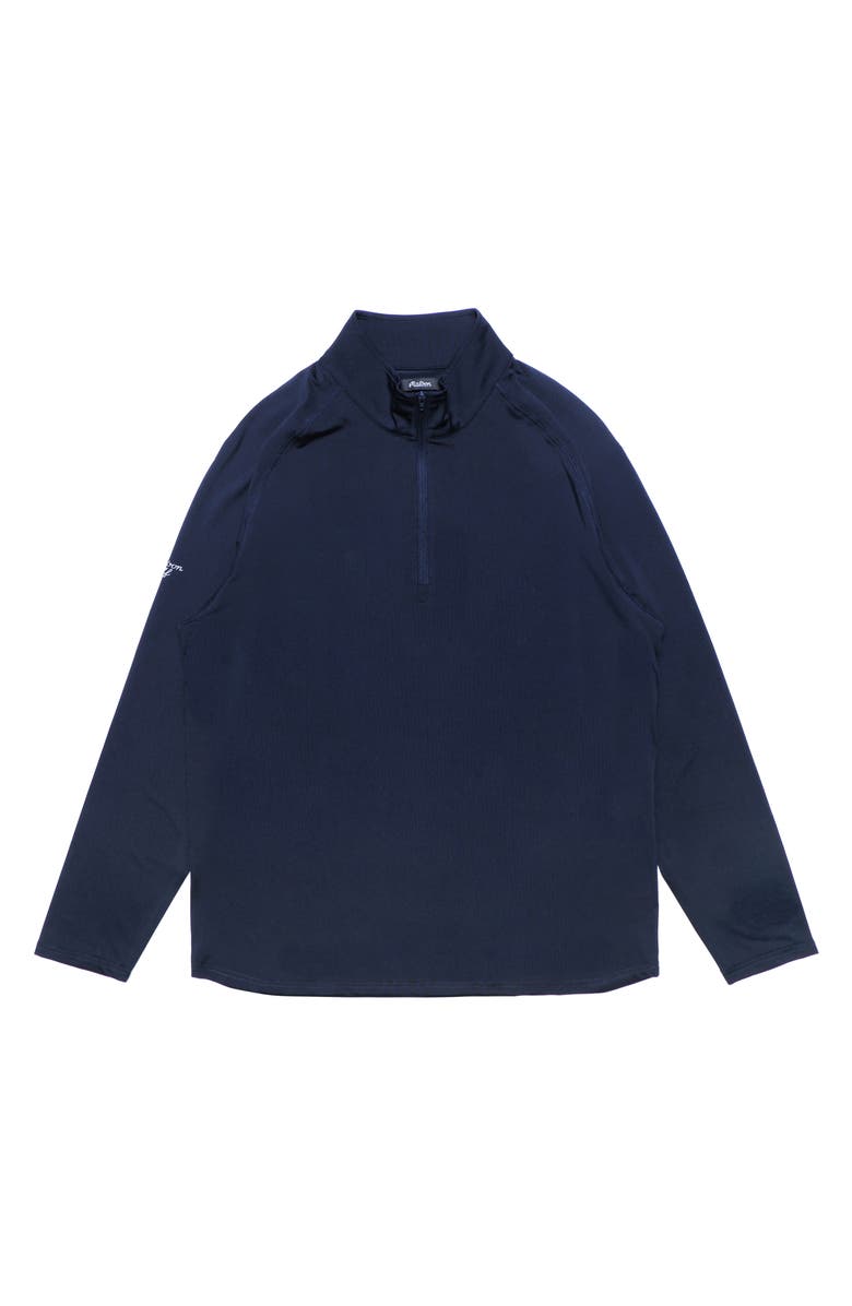 Malbon Golf Malbon Flex Quarter Zip Performance Golf Pullover, Main, color,