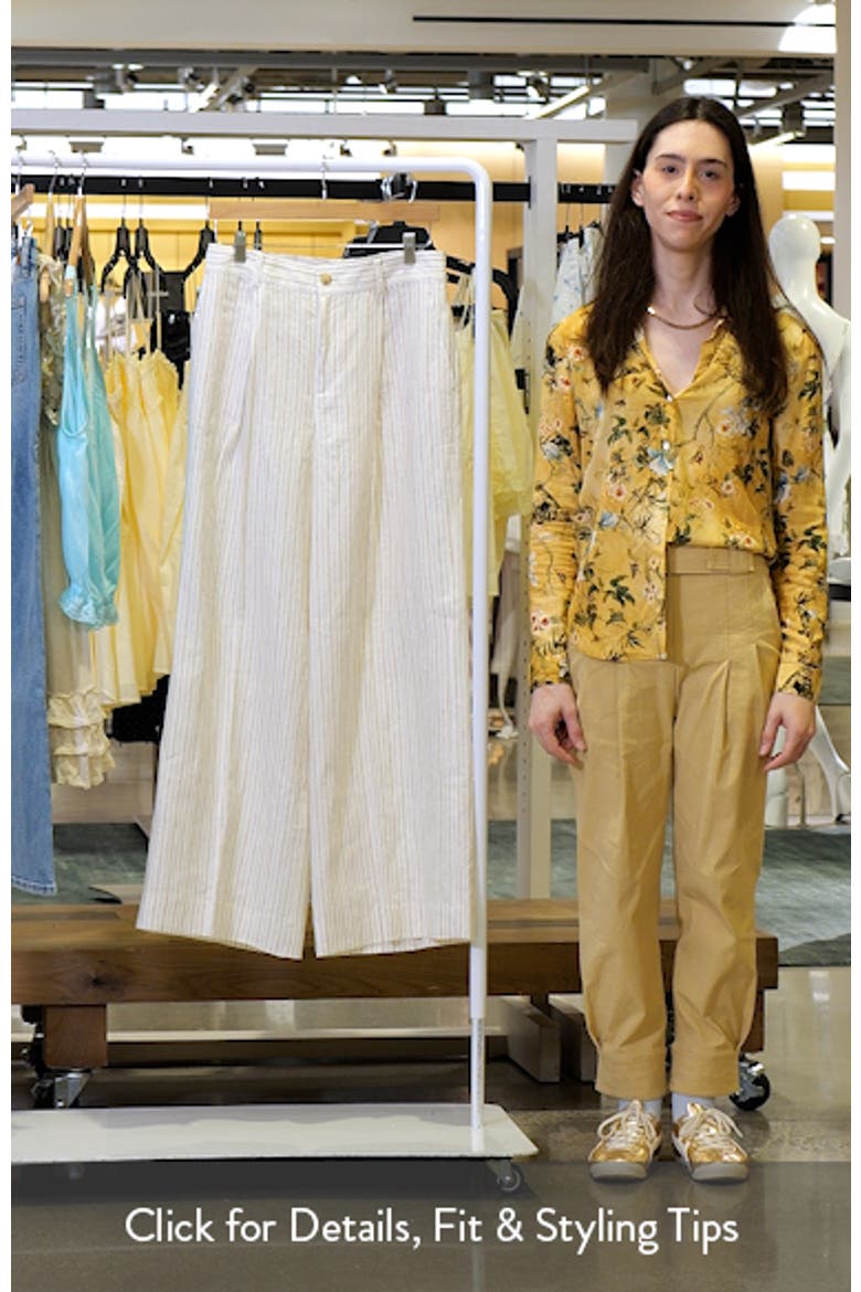 Stripe Linen Pants video
