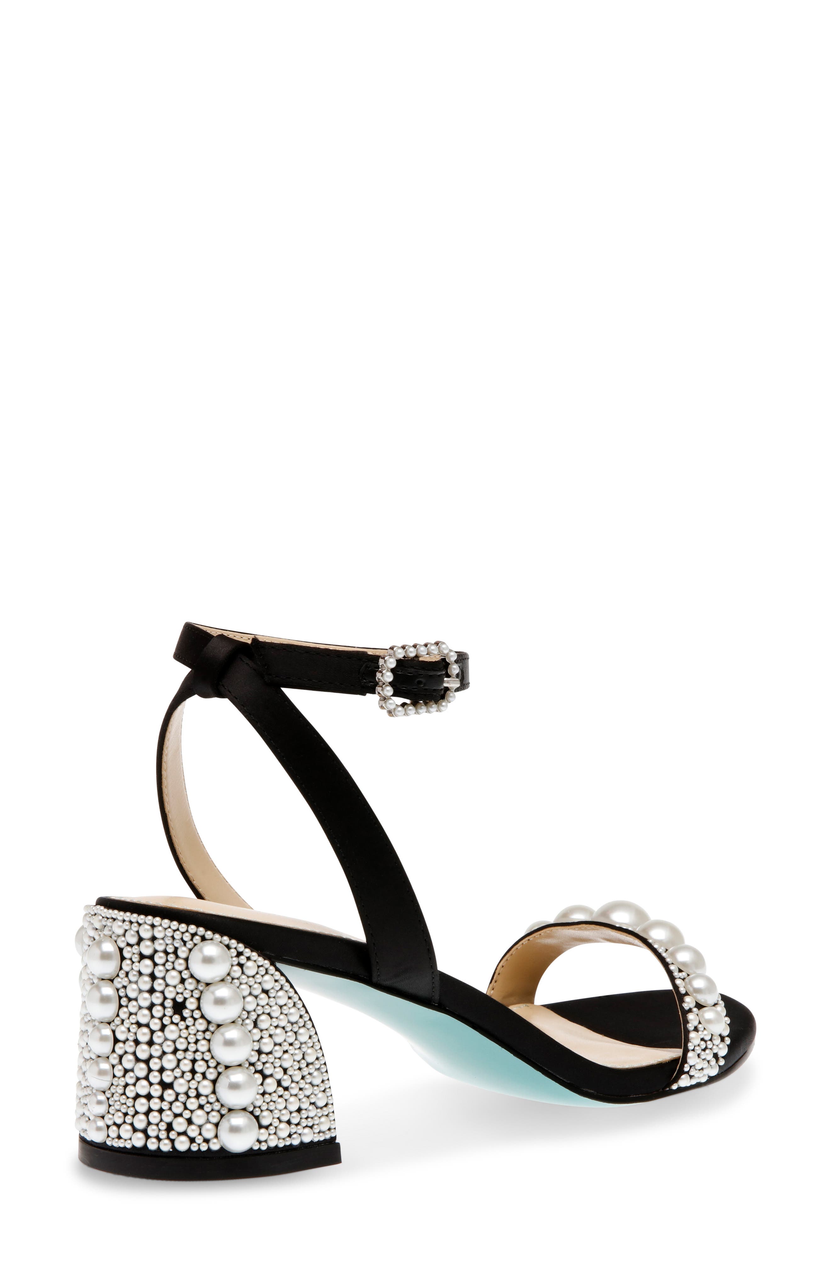Betsey Johnson Tina Ankle Strap Sandal, Alternate, color, 