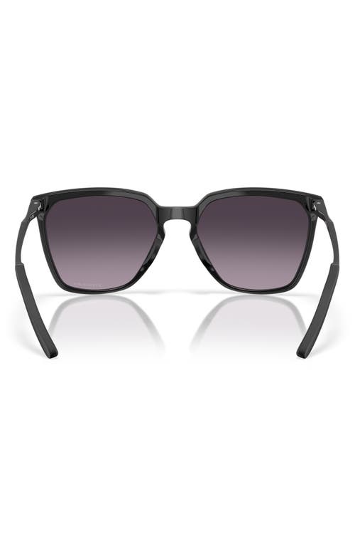 Shop Oakley Sielo 57mm Gradient Prizm™ Square Sunglasses In Black/grey Gradient