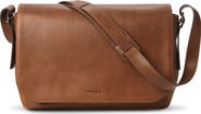 Shinola Runwell Leather Messenger Bag