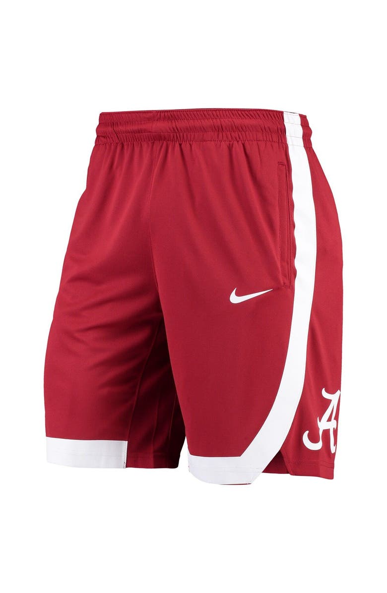 Nike Men's Nike Crimson Alabama Crimson Tide Replica Team Basketball Shorts, Alternate, color,