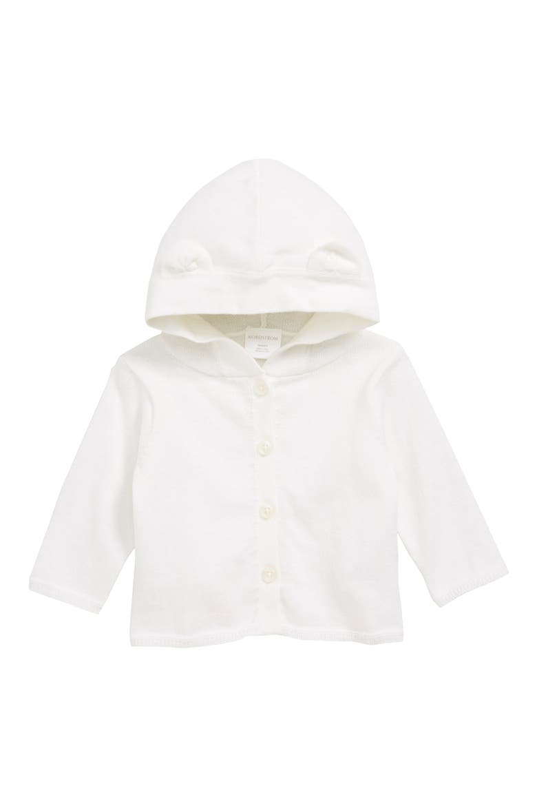 Bear Ears Cardigan, Main, color, WHITE
