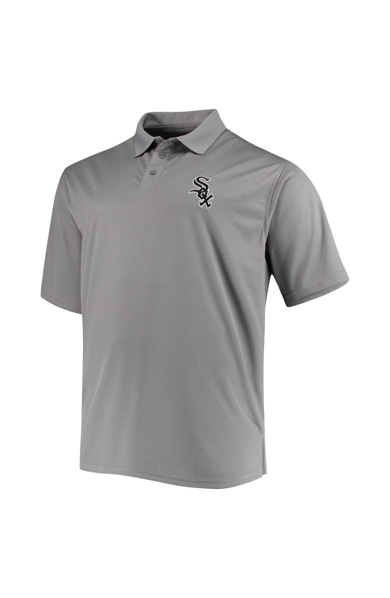 FANATICS Men's Fanatics Branded Gray Chicago White Sox Big & Tall Solid Birdseye Polo, Alternate, color, Gray