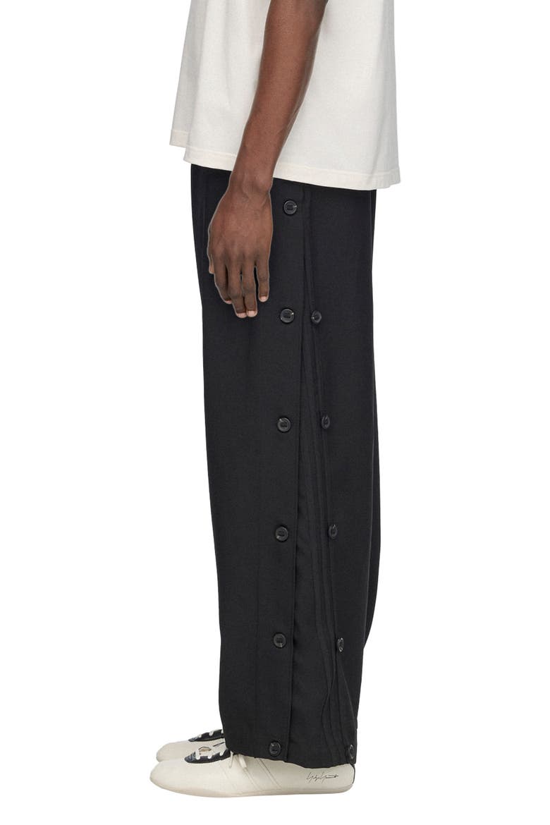 Uniform Adaptive 3-Stripes Pants, Alternate, color, BLACK