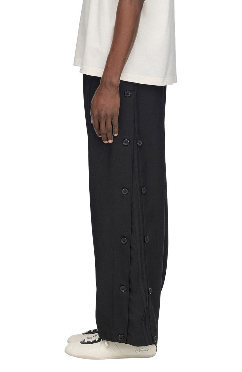 Y-3 Uniform Adaptive 3-Stripes Pants, Alternate, color, Black