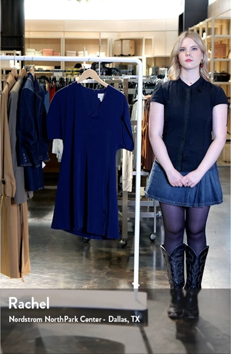 V-Neck Minidress, sales video thumbnail