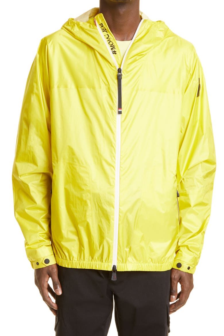 Fiernaz Windproof Hooded Jacket, Main, color, YELLOW