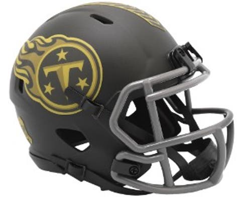 Tennessee Titans 2025 Salute to Service Mini NFL Football Helmet