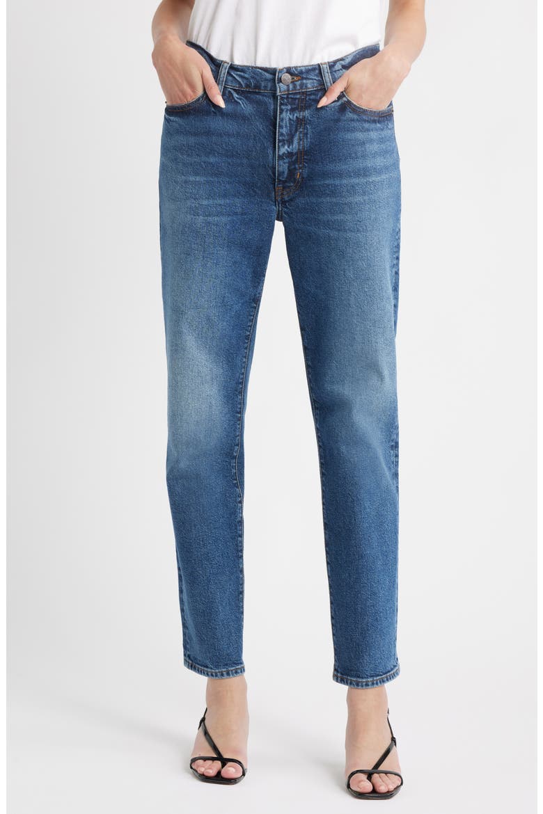 The Borrowed Mid Rise Boyfriend Jeans, Alternate, color, NEBULA