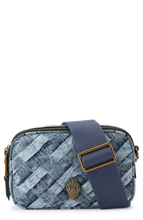 Kensington Denim Camera Crossbody Bag