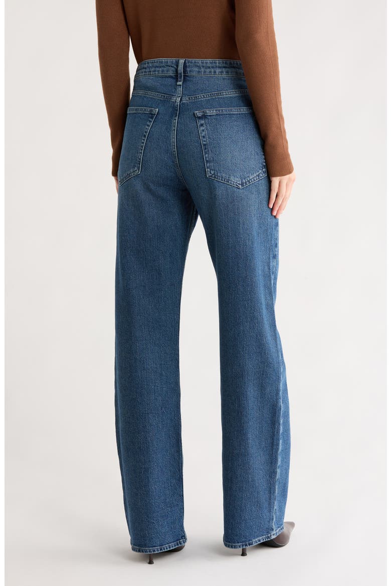 Lori Mid Rise Wide Leg Jeans, Alternate, color, MACON