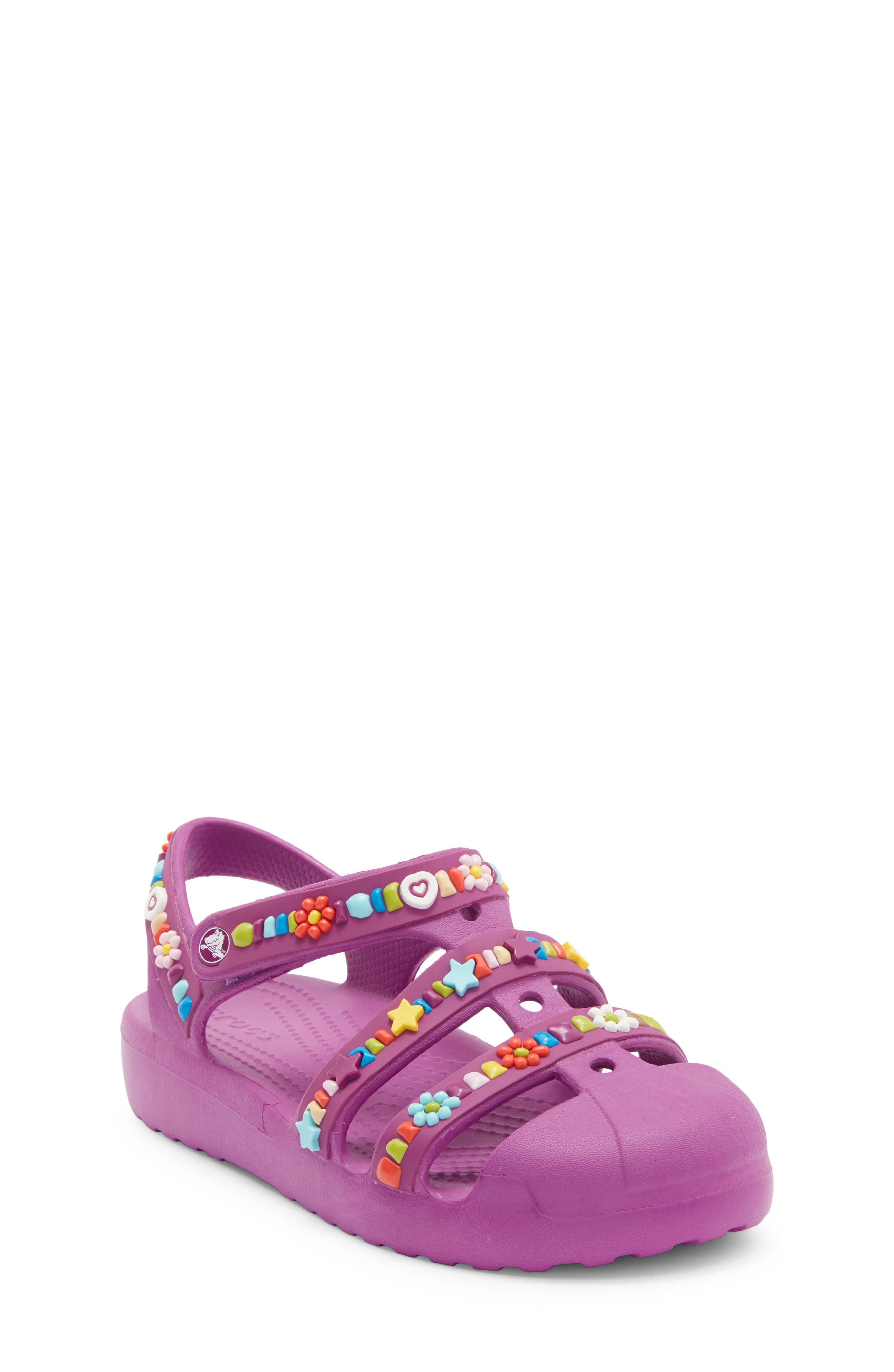 CROCS Kids' Beaded Fisherman Clog