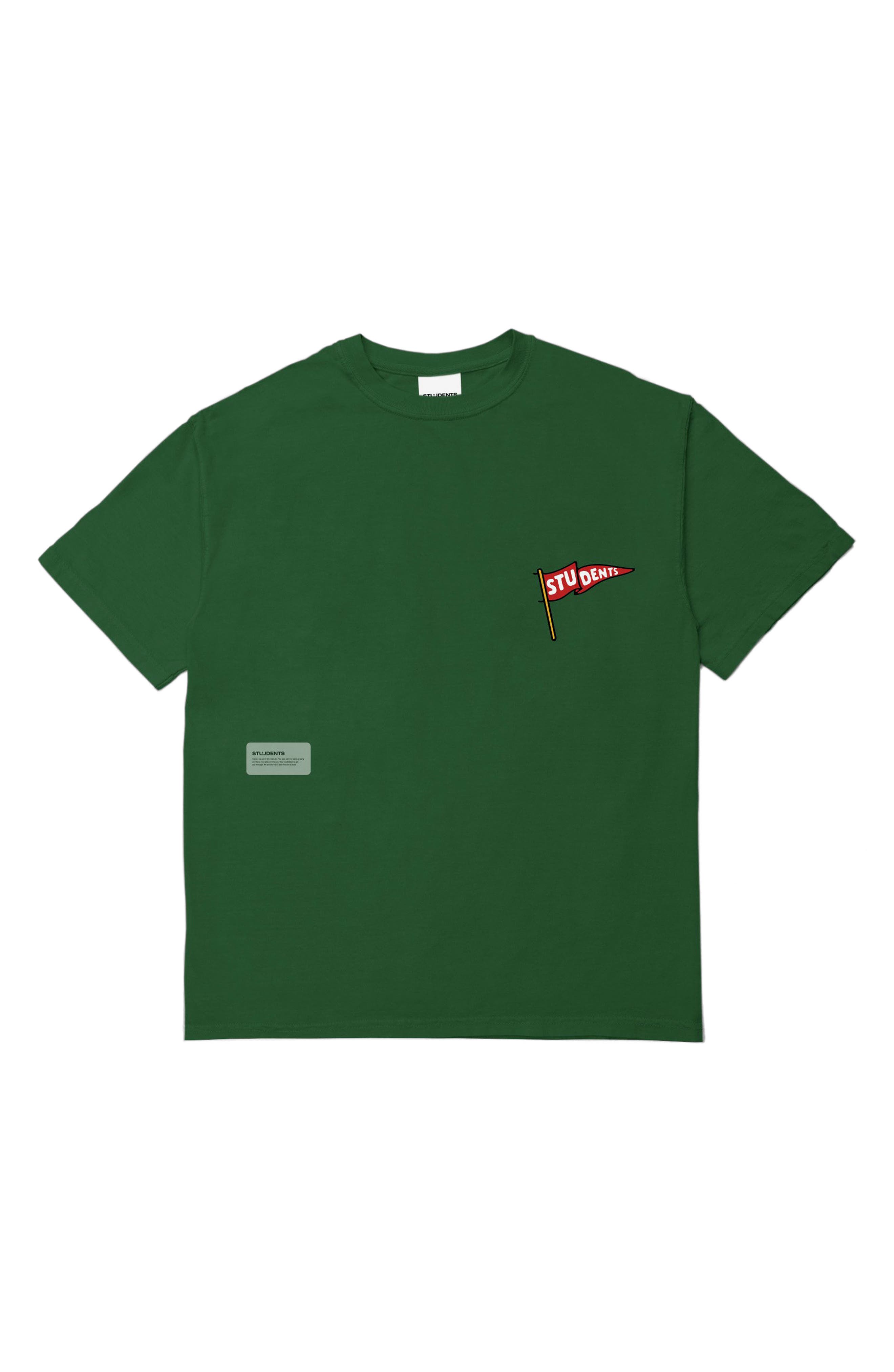 Attendance Oversize Cotton Graphic T-Shirt