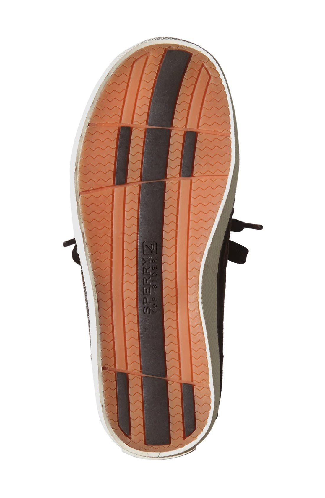 Kids 'Cruz' Boat Shoe, Alternate, color, BROWN LEATHER