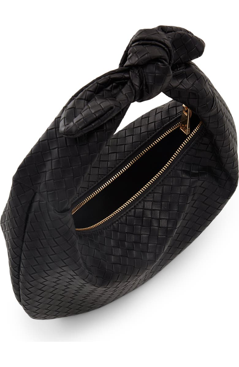 ALDO Adwytlan Faux Leather Shoulder Bag, Alternate, color, Jet Black