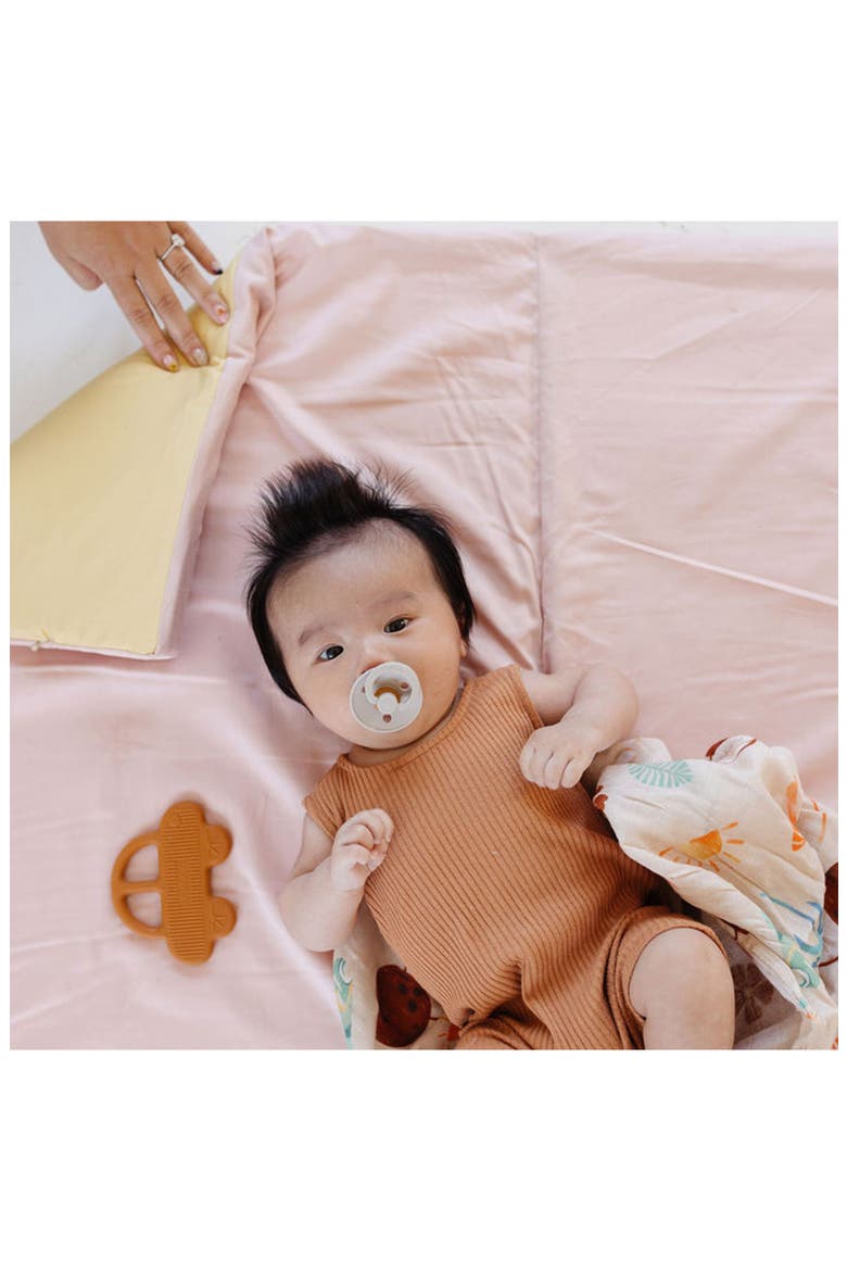 Padded Play Mat, Alternate, color, PINK & YELLOW