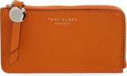 Tory Burch Romy Leather Zip Card Case
