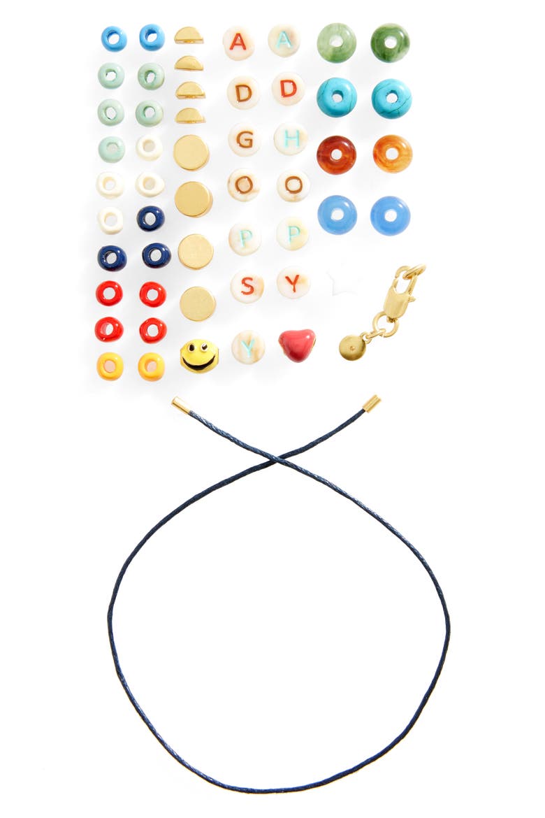 Do It Yourself Bracelet Kit, Main, color, INDIGO MULTI