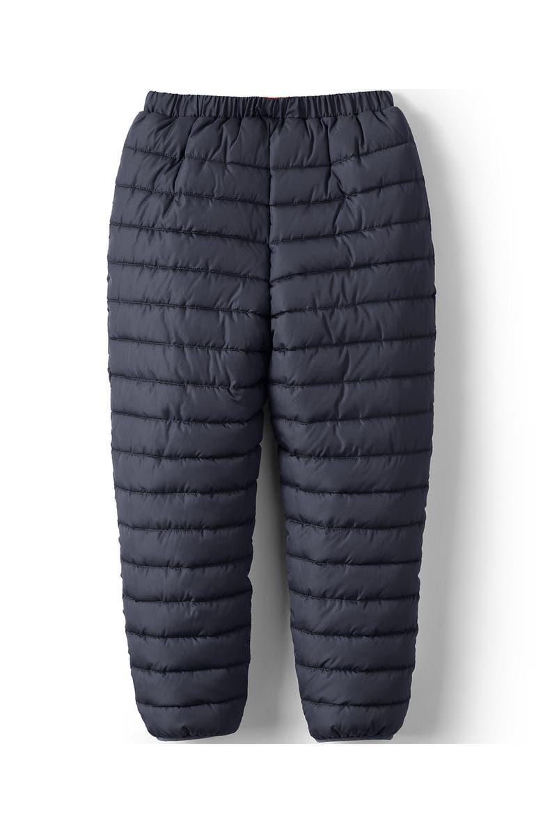 Lands' End Boys Reversible Fleece Puffer Pants, Alternate, color, 