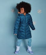 Lands' End Girls Fleece Lined Coat