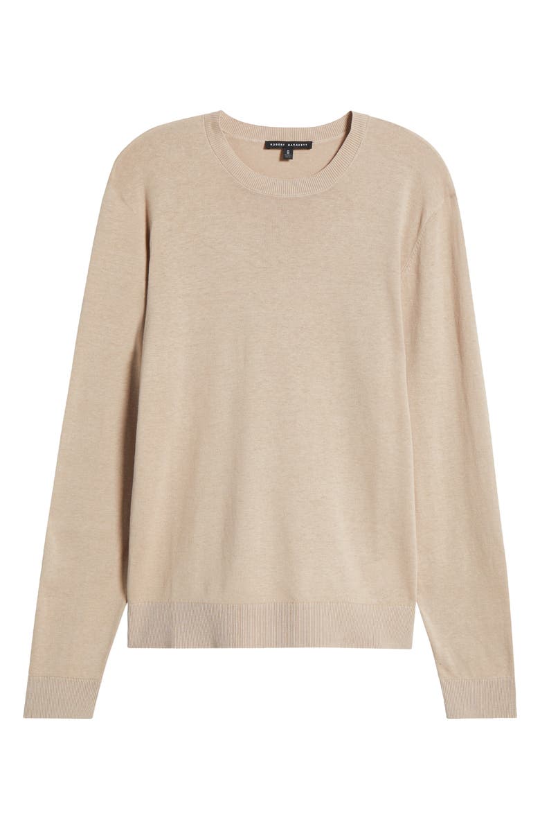 Robert Barakett Nordic Linen & Cotton Sweater, Alternate, color, Tan