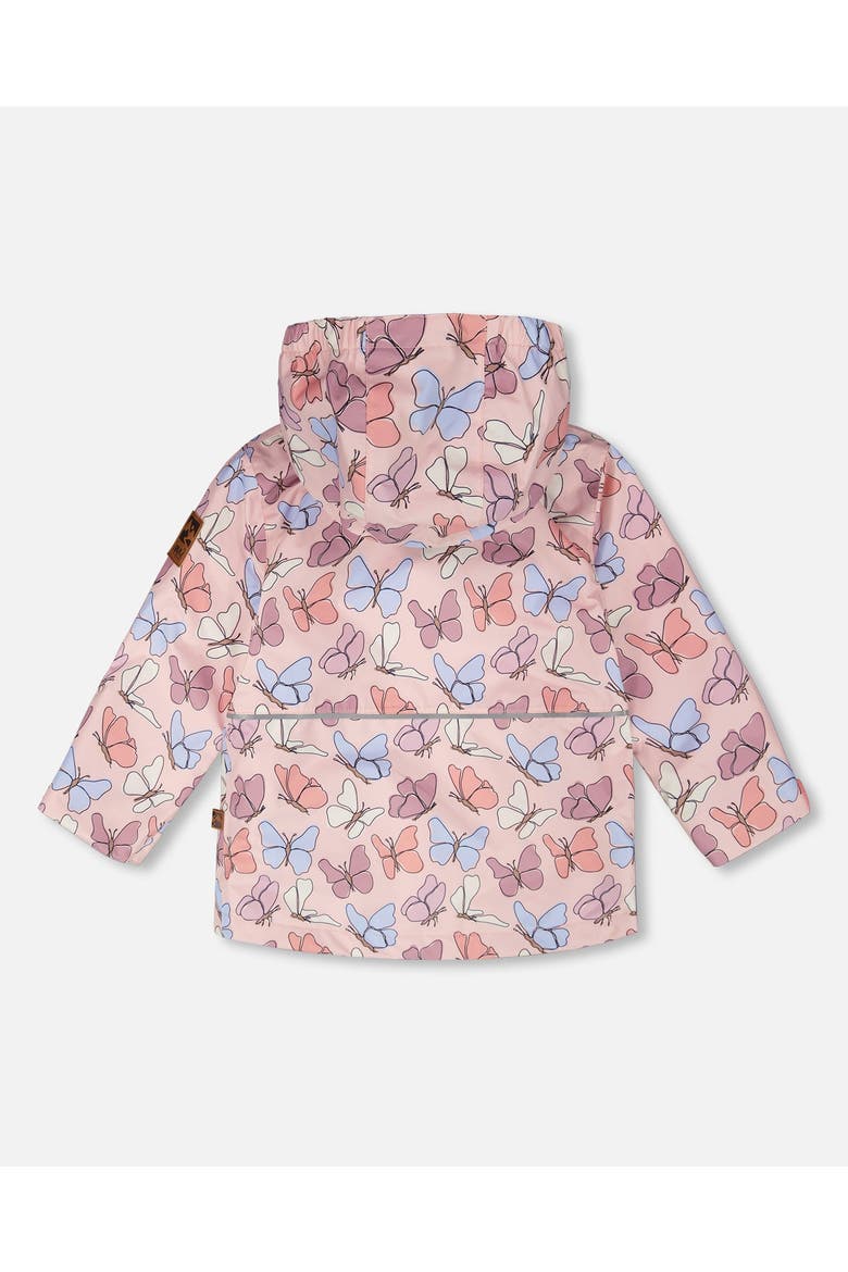 Mid-Season Butterflies Jacket, Alternate, color, Pink Printed Butterflies